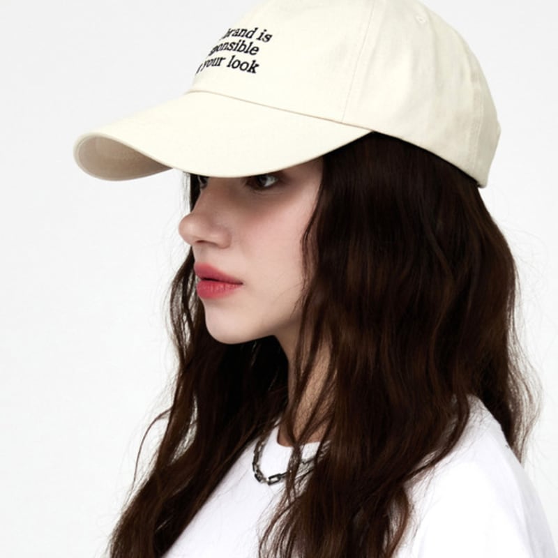 ULUK Slogan Embroidered Cotton Ball Cap (6 Colors)