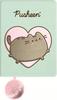 Plush Diary Notebook with Pompom A5/96K Pusheen Mint St. Majewski