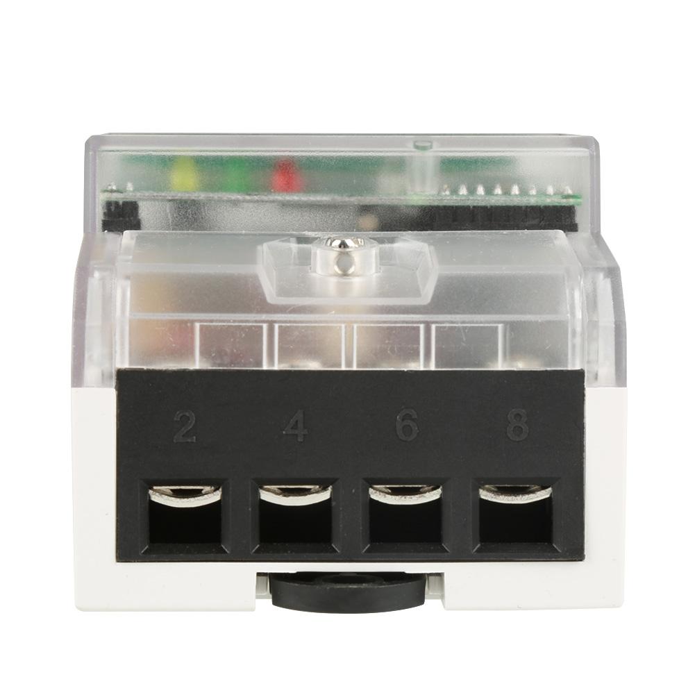 Digital LCD 3 Phase 4 Wire Din Rail Electric Meter Electronic KWh Meter (10(40)A)