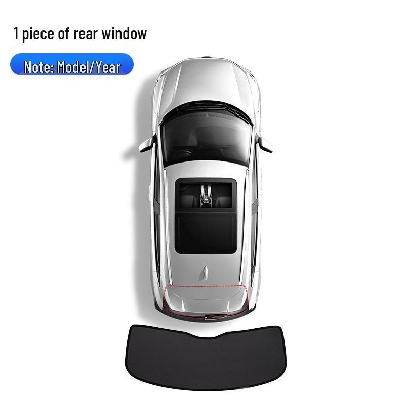 Xiaopeng Car Sunshade: Full-Car, Non-Transparent, Side-Window Coverage.
