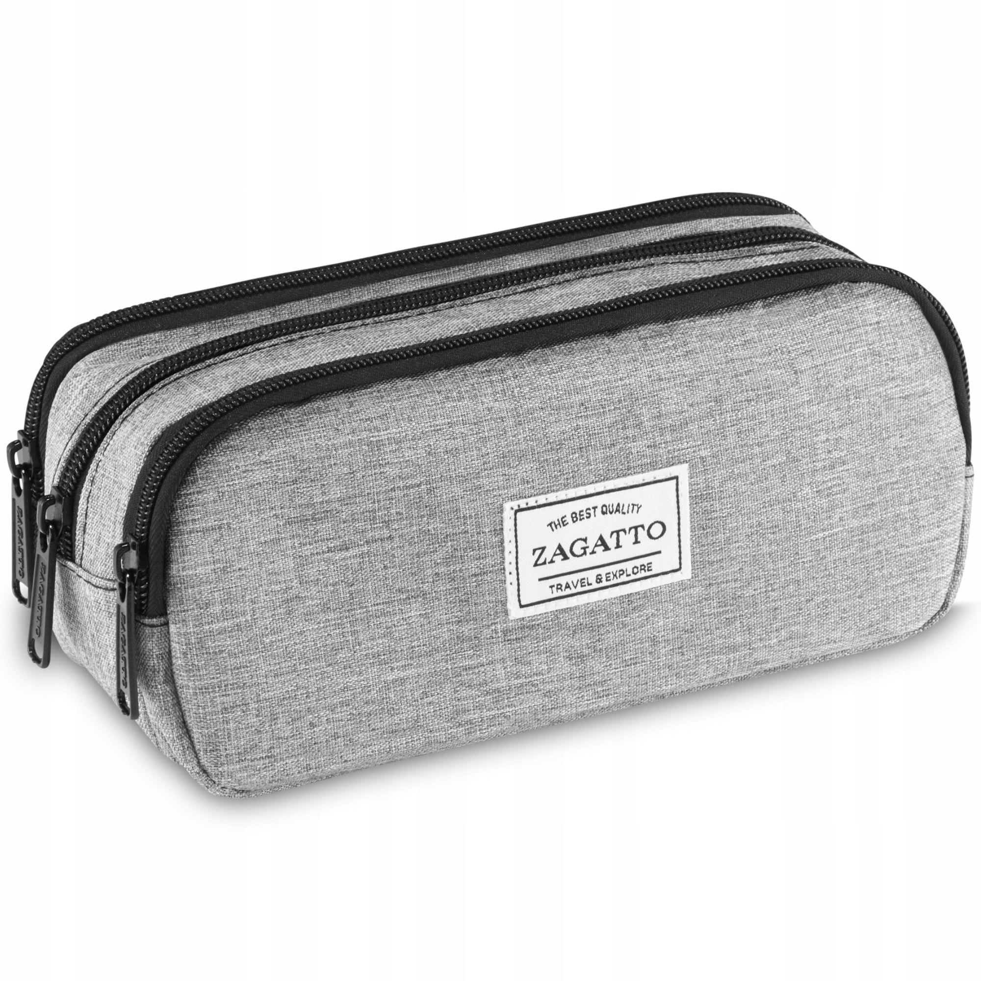 Trousse școlară Zagatto cu trei compartimente ZG875