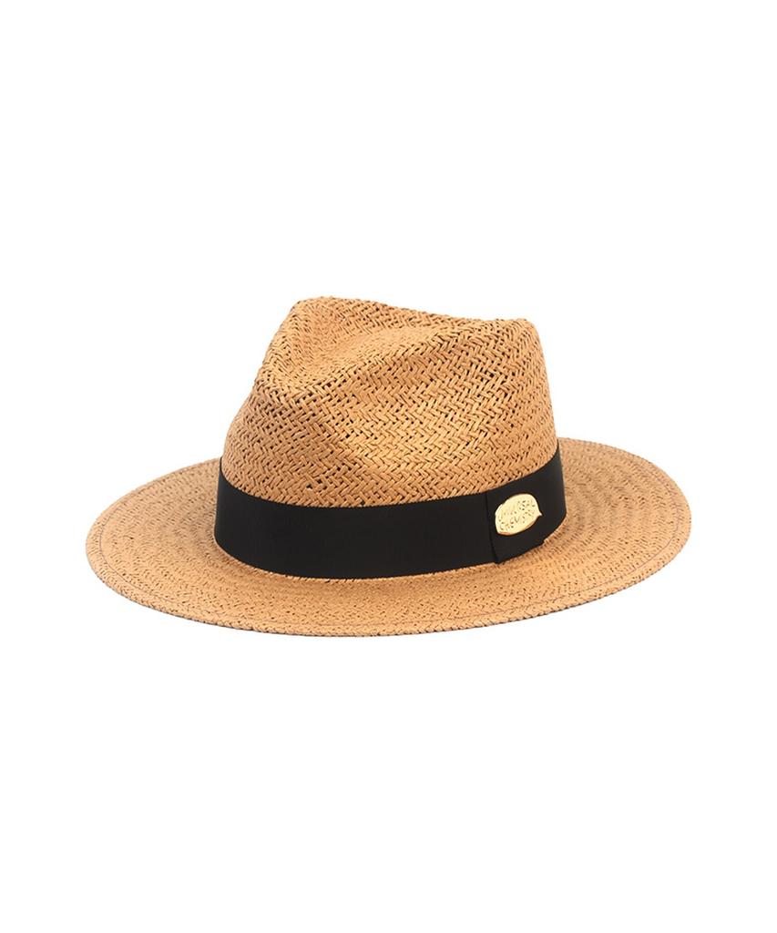 Yunibeosyeolkemiseuteuli Summer Brown Fedora - Big Size Fedora