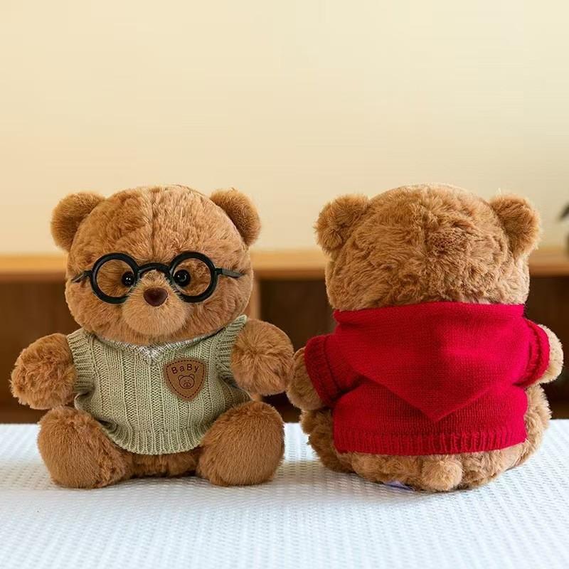 Bear Cute Dudu Dress Up Stuffed Toy Camera Bow Girl Children Gifts Birthday