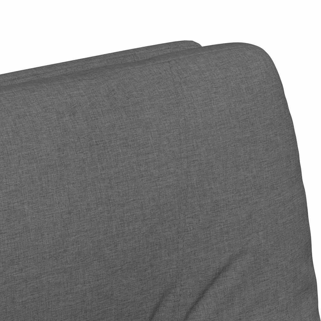 Dining Chairs with Casters 2 pcs Dark Gray 57 x 67 x 95 cm