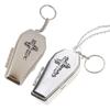 Dark Goth Style Coffin Shape Keychain Pendant Necklace Daily Wear Jewelry Perfect for Punk Lovers and Trendsetters