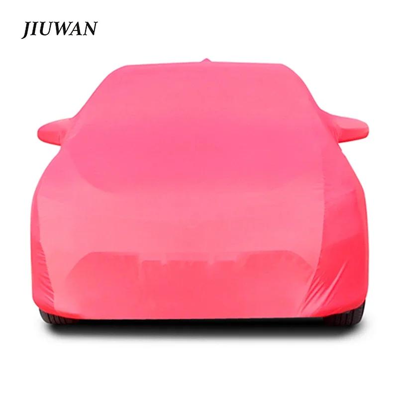 JIUWAN Stretch Customized Car Cover Dustproof Anti-scratch Anti-ultraviolet Car Sun Shade Cover Fit for Tesla Model 3 S X Y