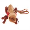 Funny Mosquito Plush Keychain Bag Pendant Weird Stuffed Animal Toy for Schoolbag Decor Multi-use Accessory