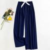 Women's Casual Fashion Sleep Pants Loungewear Pants Wearable As Outerwear High-Waisted Pants
