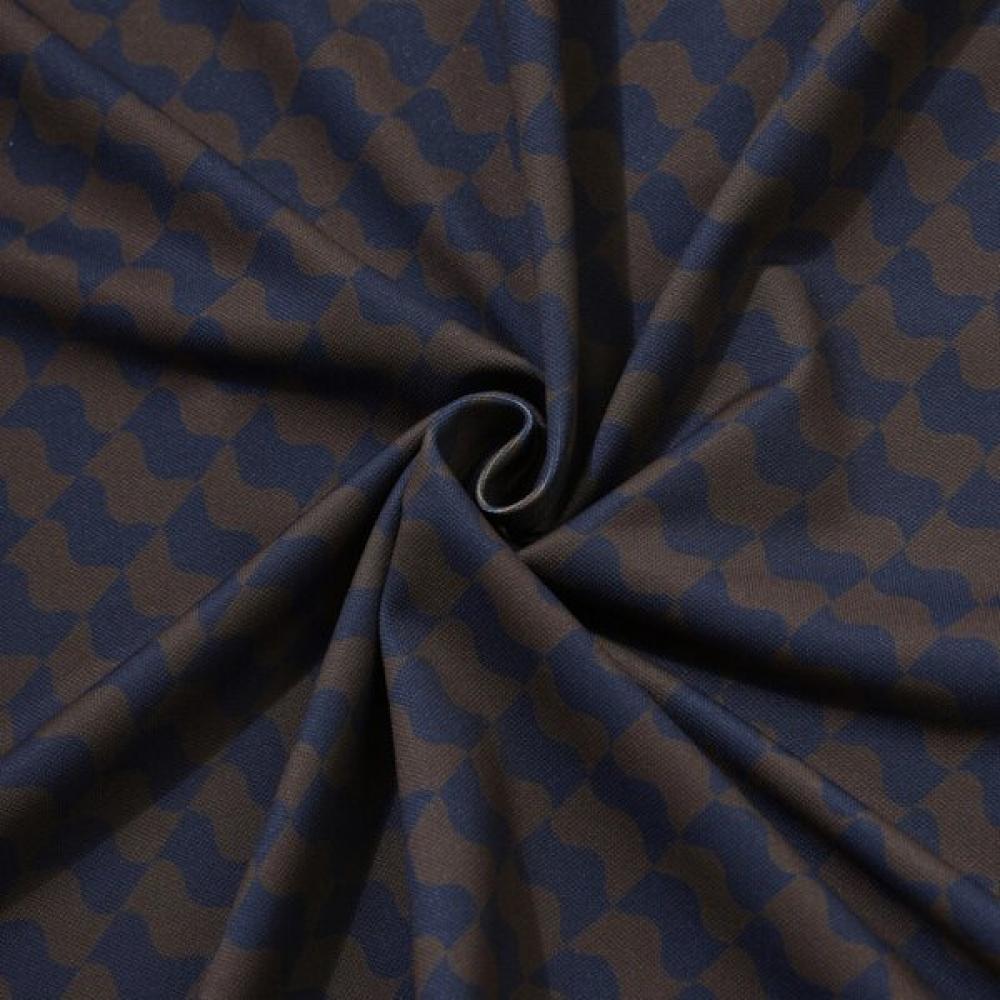 MunSingwear Men S Ripple Pattern Short Sleeve Polo Shirt Dark Navy mr221ptS43