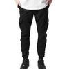 Jogging Cargo - Urban Classics - Black Twill - 100% Cotton - Ideal for Sport - Cargo Cut
