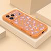 Pink Leopard Print Pattern Shockproof Phone Case for iPhone 16 15 14 17 Pro 13 12 11 Pro Max Matte Tpu Soft Lens Protection Anti-Fall Cover