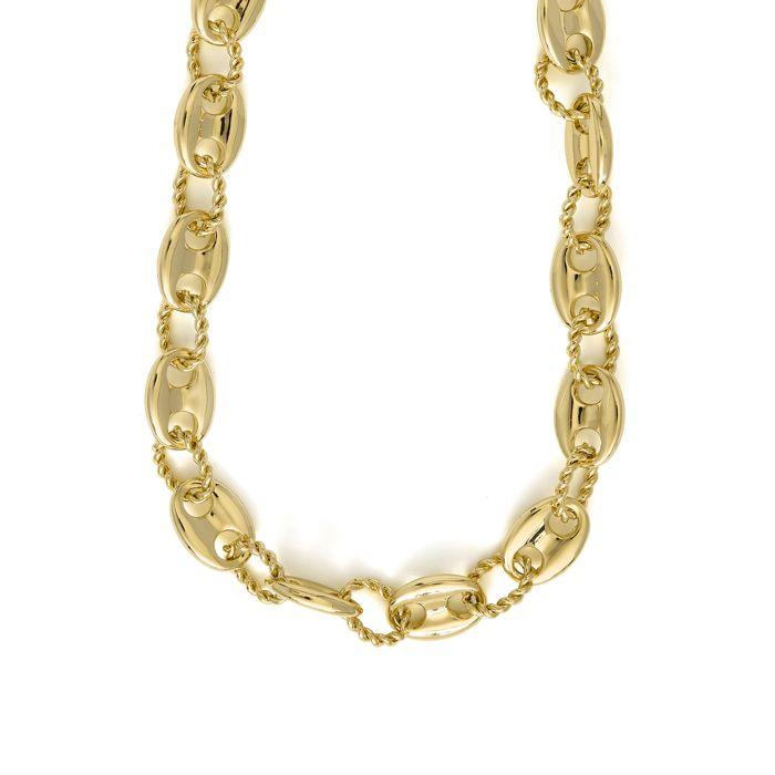 Collier - LUXENTER - Laroth - Or jaune 18 carats - 42+6 cm - Alliage métallique