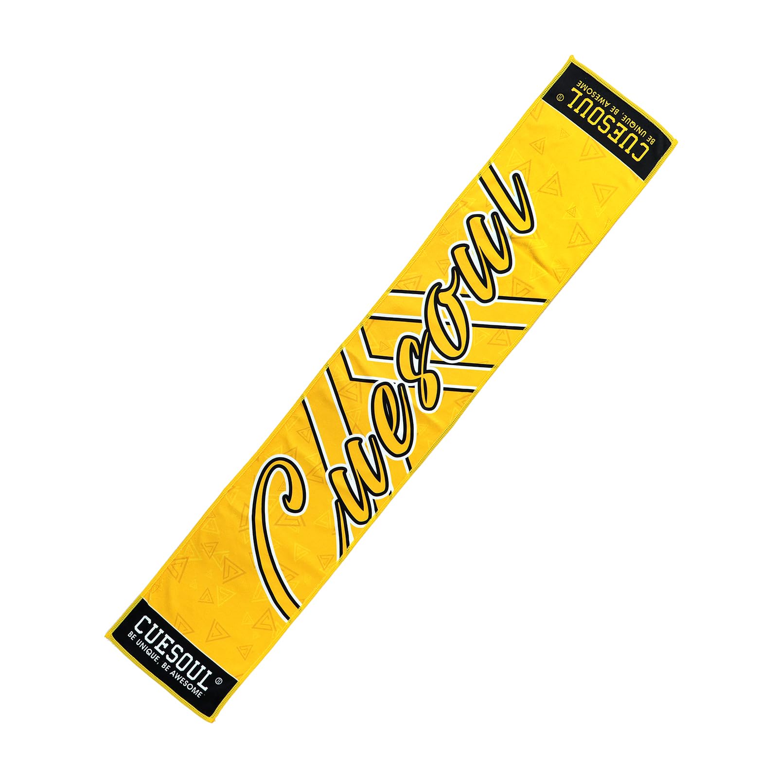 

CUESOUL Rectangular Microfiber Yellow Towel, Quick-Drying, (CSDA-WW058-3)