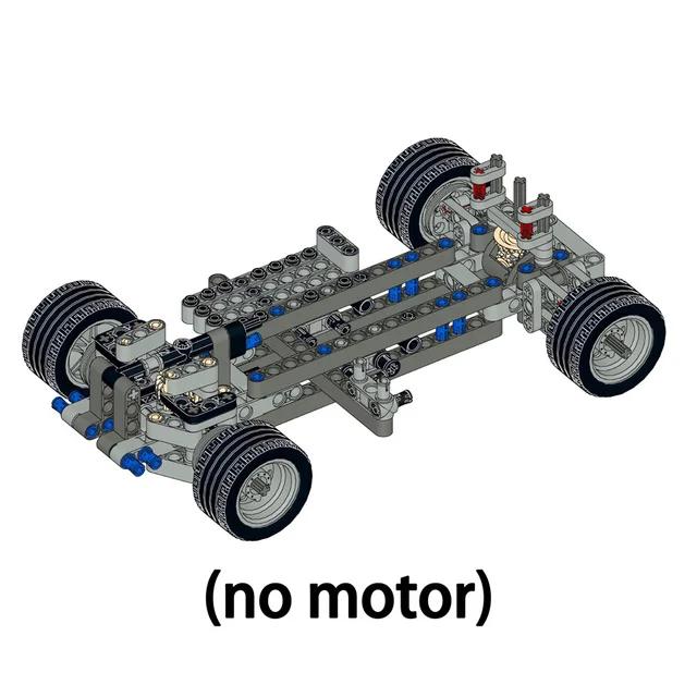 Technical Motor Parts Building Block Compatible Technical Mechanical Group MOC PF Power Function Upgrade XL-M-Servo Motor Leduo