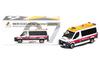 Tiny City 1/76 Mercedes-Benz Sprinter Airport Police Vehicle (AM8390) Diecast Miniature Car