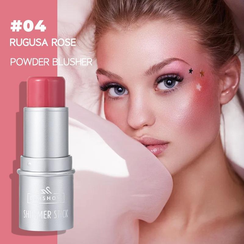 

Face Brown Contouring Bronzer Stick Многофункциональный хайлайтер Румяна Silkworm Brightening Sculpt Facial Outline Shadow Cosmetic 04 Blush-1pc
