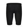 Li Ning Swimming Series Printed Mid Waist Straight Leg Swim Trunks Men swimwear Black ASLT091-1