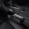 Universal Car Seat Gap Storage Organizer Box with Two Cup Holders and Phone Pocket for Neat Car Interior