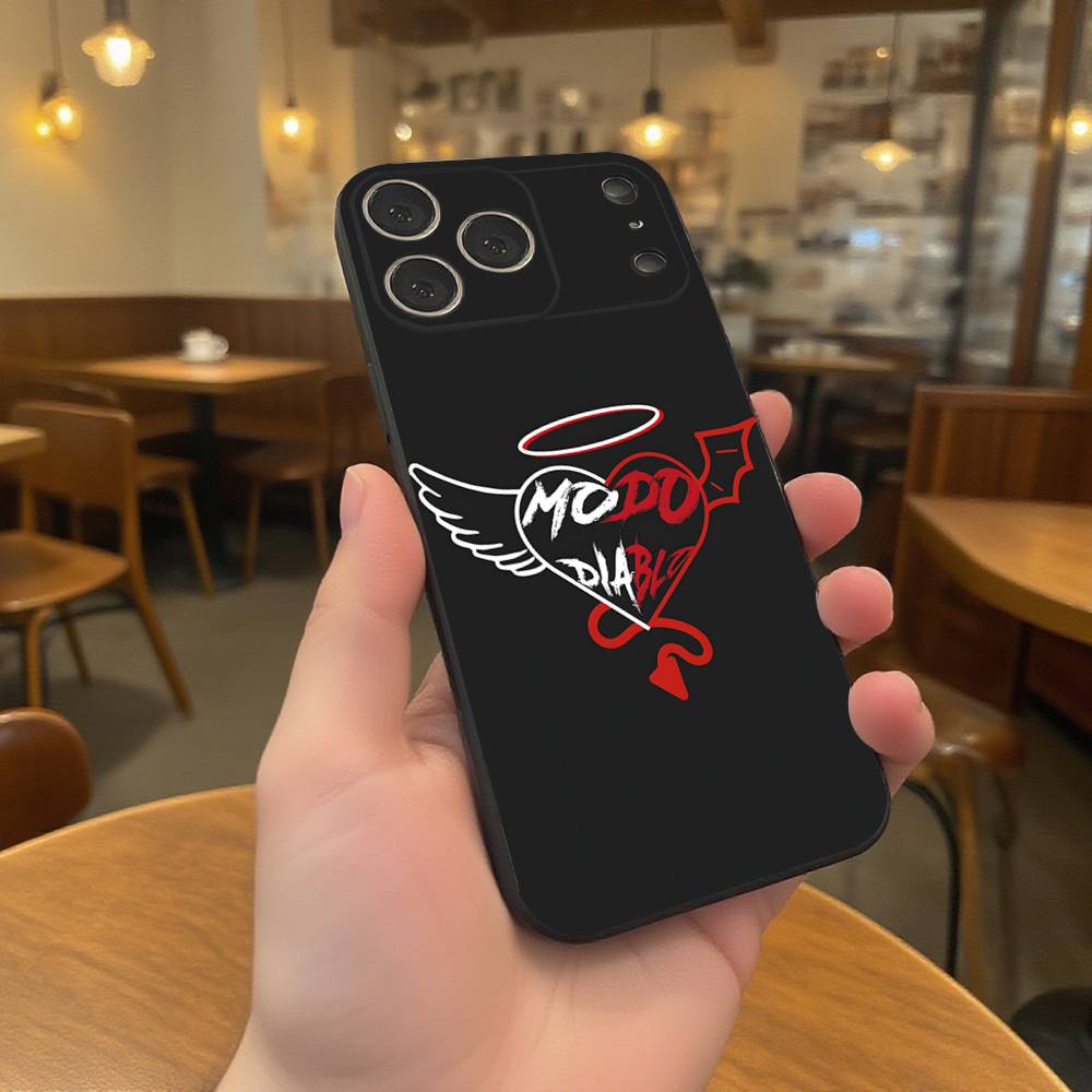 Rapper AMERI D-DUKI Phone Case For iPhone 17,16,15,14,13,12,11,Pro,XS,Max,XR,Plus,E,SE4,Mini Black Soft Cover