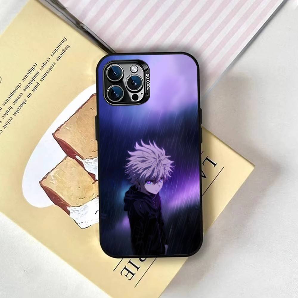 Hunter Killua Phone Case For iPhone 17,16,15,14,13,12,11 Plus,Pro Max,XS,Colorful Silver Black Cover
