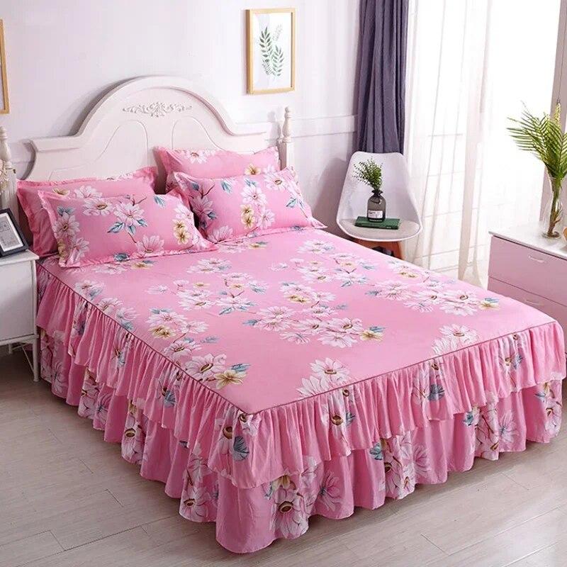 Юбка-кровать с цветочным принтом принцессы — фото 13