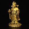 Brass Standing Of Ornament, Wealth God Statue For Home, Company, Factory, Lobby, Traditional Auspicious Craft Display