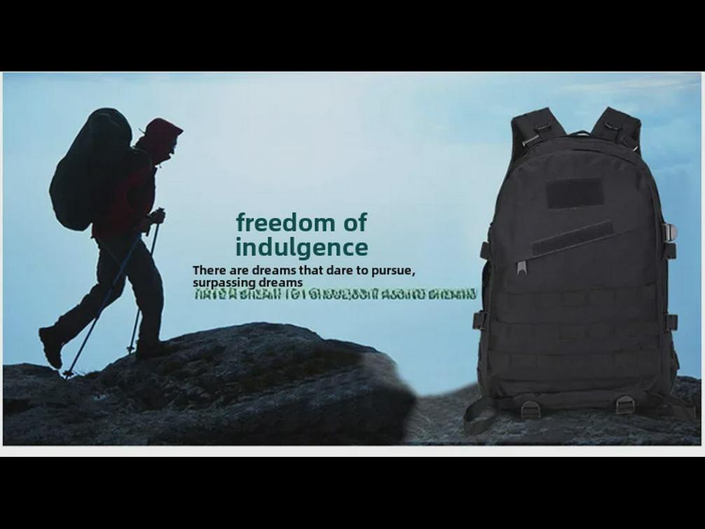 3D Outdoor Waterproof Camouflage Tactical Backpack - Large Capacity Sports Bag for Men and Women