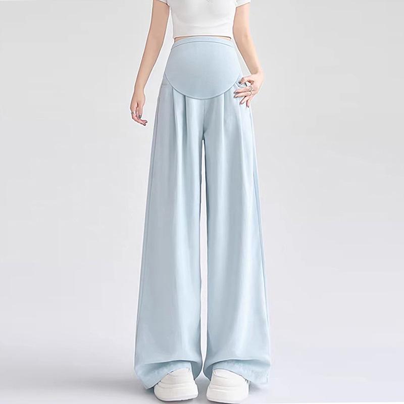 Maternity Wide Leg Ice Cool Casual Pants - Spring/Summer Large
