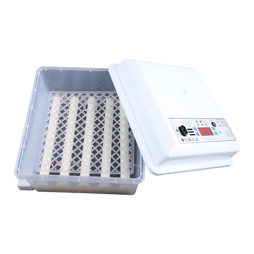 Automatic 9 Egg Incubator with Digital Control and Brooder Features for Easy Bird Chicken Poultry Breeding Hatching Use