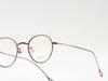 Alloaiweeo [Alo:Ctzen] Ci8709B C3 Beta Titanium Ultra-Light Brown Slim Eyeglass Frame