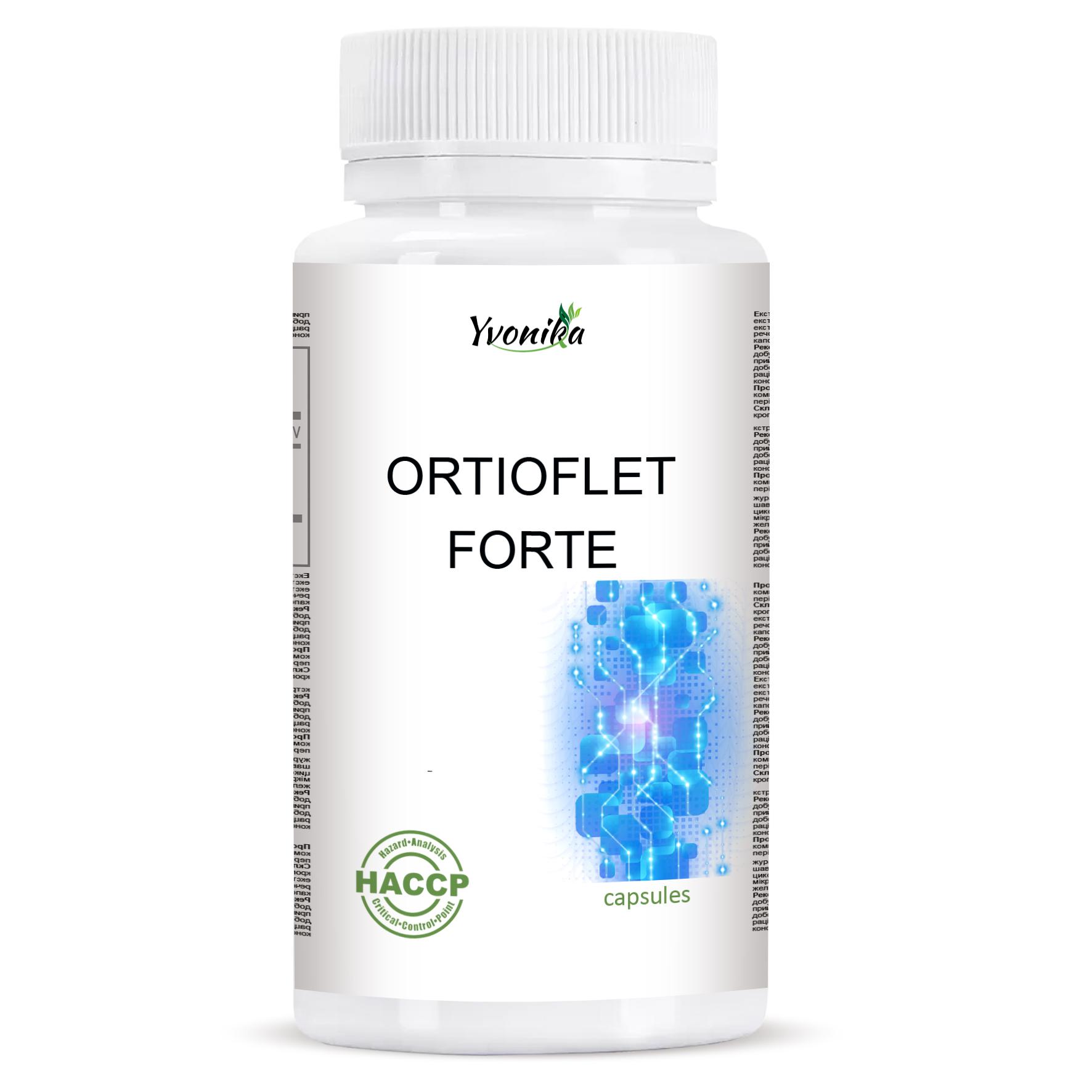 

Ortioflet Forte – for supporting joints and cartilage tissue: 60 capsules