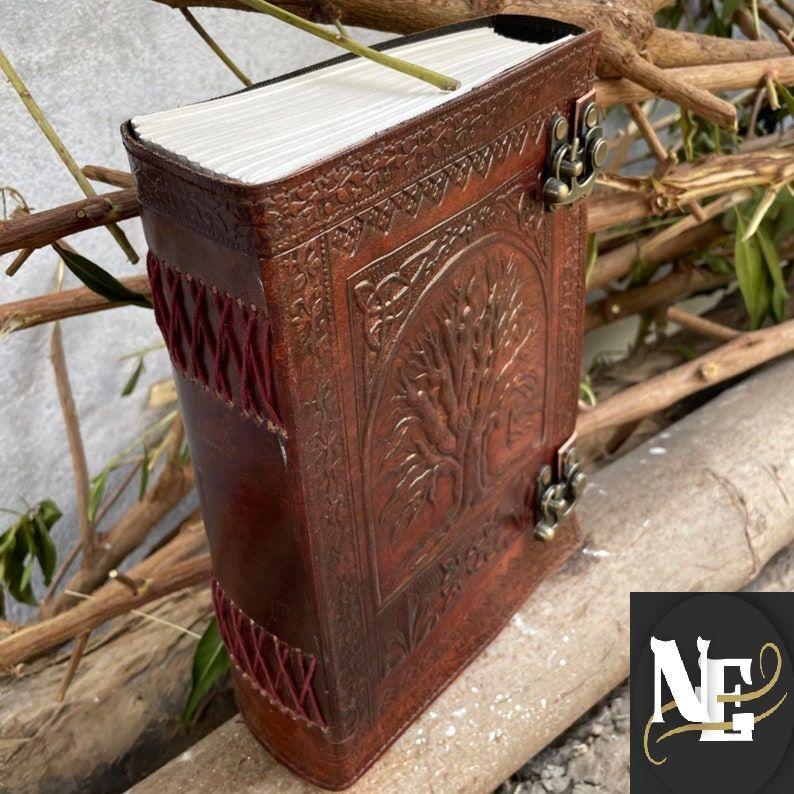 Tree Of Life Leather Journal Diary Large Leather Notebook, Handmade Christmas Gift,Leather Notebook, Leather Journal