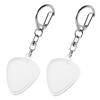 Teardrop Pick Keychain by KDSSYFT, 32x26mm (2 Pack)