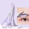 4Pcs/set Stainless Steel Eyebrow Trimmer Scissors With Comb, Beauty Tools, Unisex, Eyebrow Scissors Makeup Tool