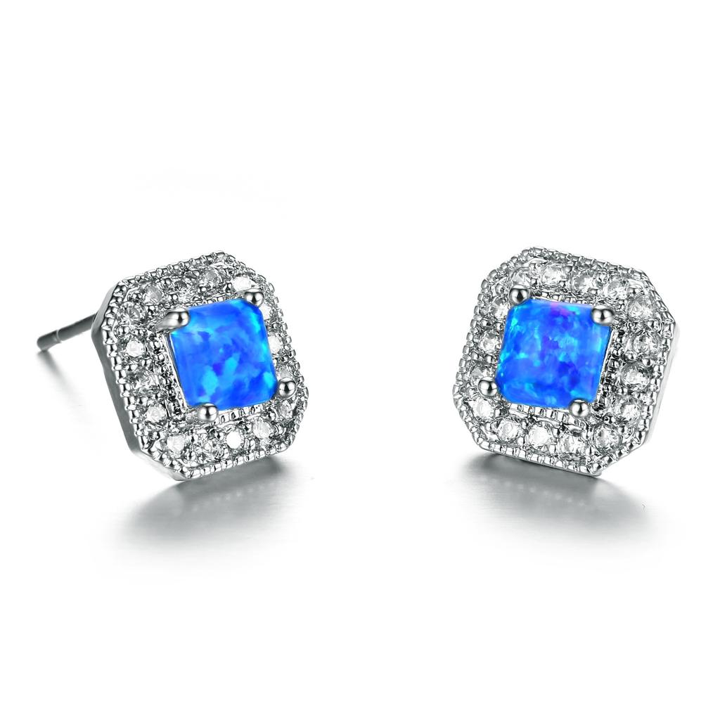 Hot Selling Square Earrings for Light Luxury and Fashionable Commuting