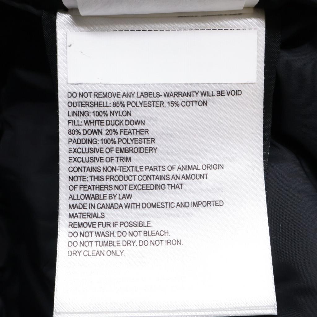 CANADA GOOSE Domestic regular 3438JM Jasper Parka Jacket M blackUsed