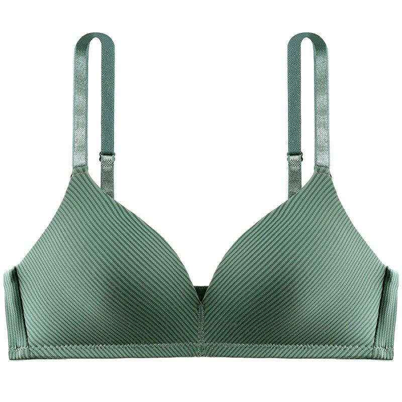 Flarixa New Fashion Women's Bra Lift Up Seamless No Trace No Steel Ring Bra Comfortable Breathable Large Size AB Cup Underwear