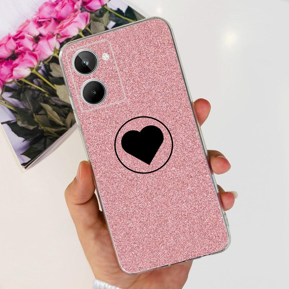 Cute Flower Cat Painted Case For Realme 10 / Realme 10 Pro / Realme 10 Pro+ Soft Silicone TPU Cover For Realme10 4G 10Pro Plus