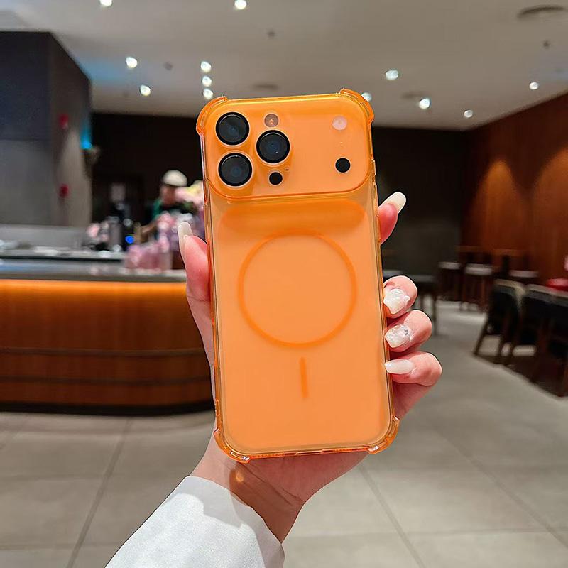 Comes with Lens Film Phone Case for IPhone 17 16 15 Pro Max 14 13 12 Transparent Shockproof Back Cover