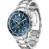 BOSS Runner Blue Dial Stainless Steel Silver Men's Quartz Watch 1514143