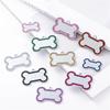 50pcs Dog Tags Personalized for Pets Glitter Dog Name Tag for Small Large Dogs Cats