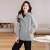 Trench Coat Women's Spring and Autumn New Loose Casual Versatile Medium and Long Explosion Waist Popular Top Trench Coat
