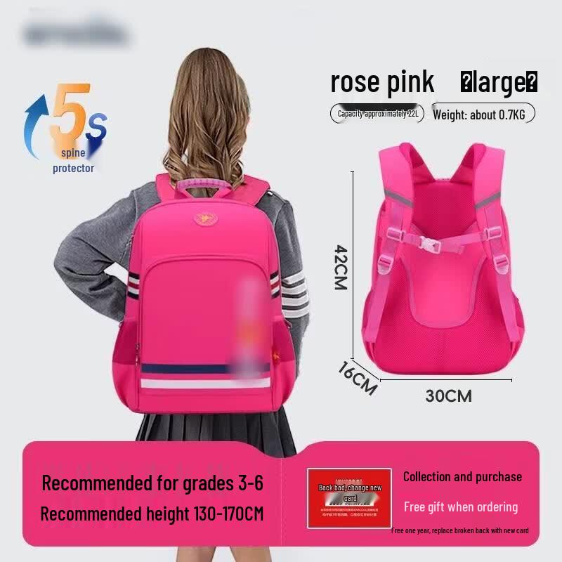 HANDUNYOU Lightweight Spine-Protective Backpack Large