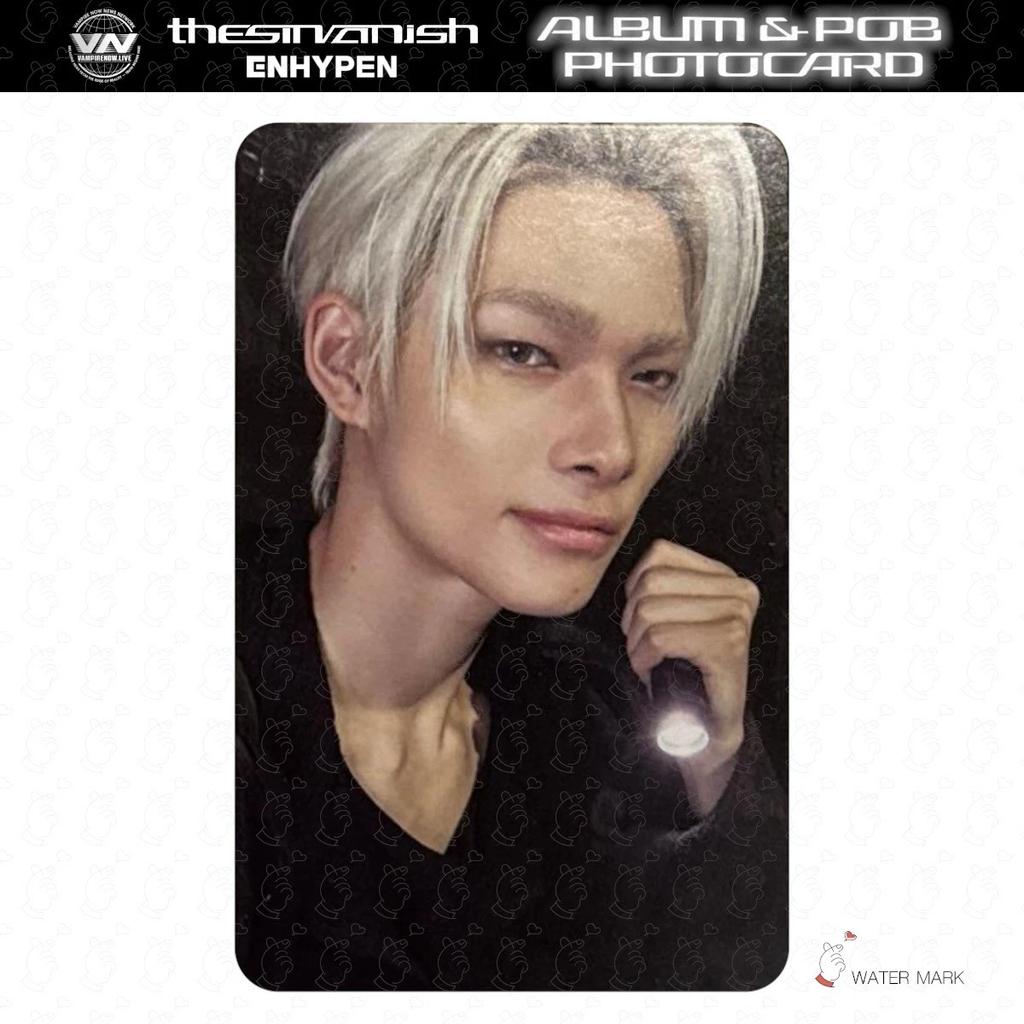 VORBESTELLUNG ENHYPEN THE SIN VANISH ALBUM Fotokarte Japan POB Glücksziehung OFFIZIELL FORBIDDEN AFTERLIGHT STORM FUGITIVES