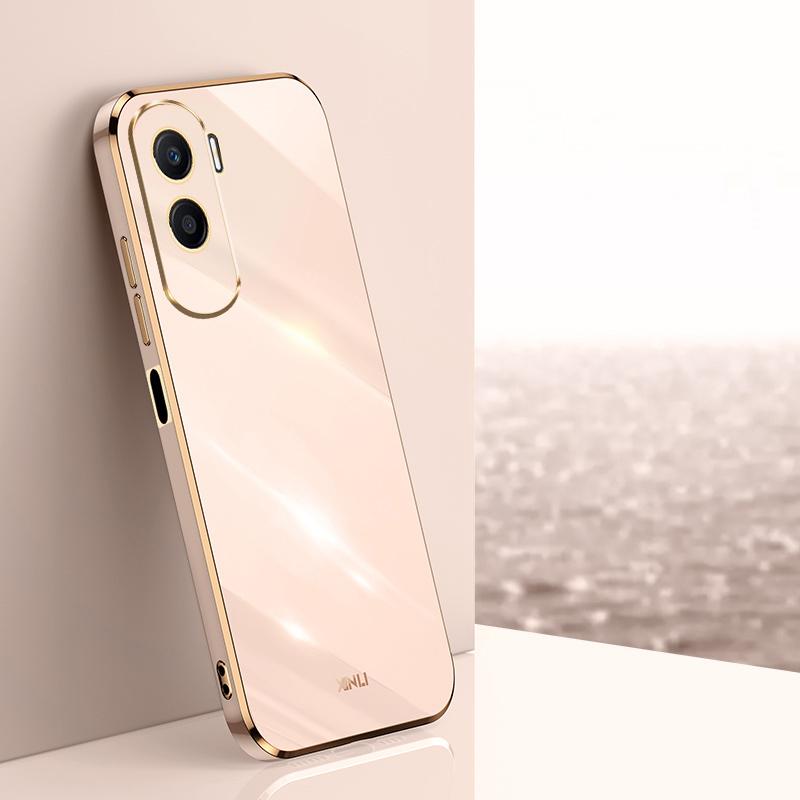 For Honor 90 Lite Case Honor 90 Lite Phone Case Honor 90  Back Cover Honor 90 Pro Luxury Square Plating Ring Holder Stand Case