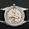 SWISS VINTAGE HAND-WINDING MENS REFURBISHED BLACK COLOR DIAL WATCH a701049-5 R205a-a701049