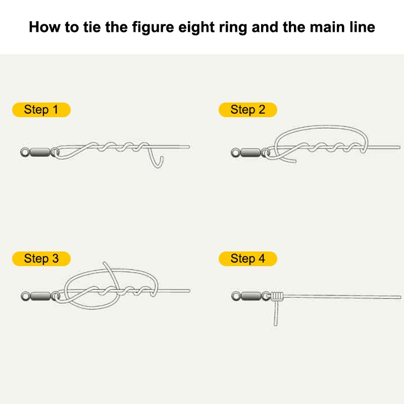 100Pcs/Box Fishing Bearing Rolling Swivel Metal Bearing Swivel Solid Ring Lures Fishing Connector Carp Fishing Tackle