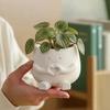 Adornos para Macetas Impresión 3D Lindo Soporte de Planta de Escritorio Duradero PLA Decoración del Hogar para Suculentas