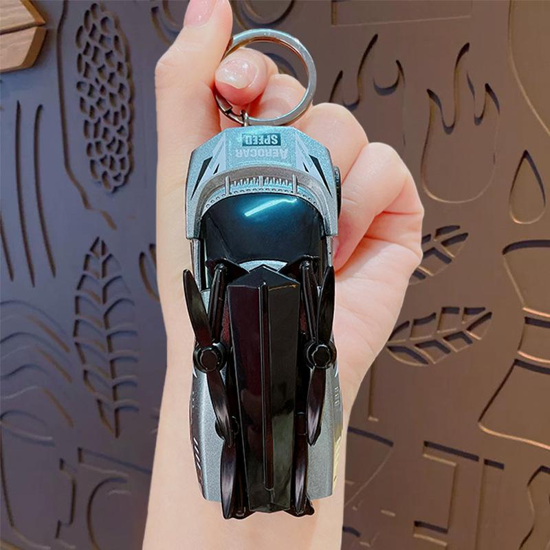 Mini Drone Keychain Creative Cartoon Aircraft Pendant Bag Charm Backpack Hanger Unique Tech Gift for Kids Teens