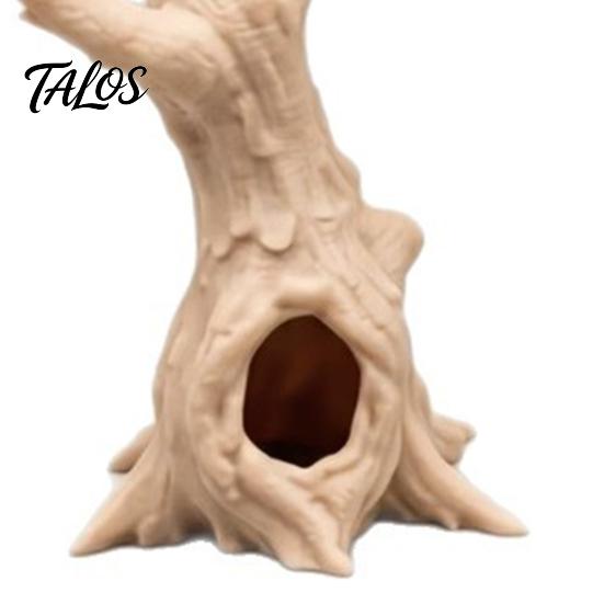 Artificial Dead Tree for Reptiles 2Pcs 3D Printed Jumping Spider Tree, Hiding Cave, Hermit Crab Climbing Decor Biodegradable Pla Tank Reptile Habitat